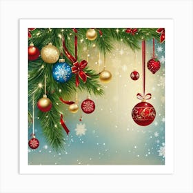 Christmas Tree 38 Art Print