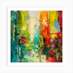 Abstract Painting 1227 Art Print