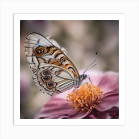 Butterfly Art Print Depicting 3 Art Print