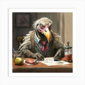 Vulture 13 Art Print