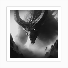 Demon Horns Art Print