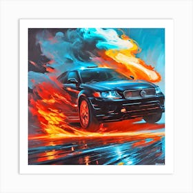 'Future Car' Art Print