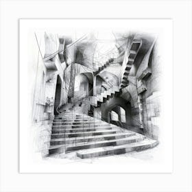 Stairway To Heaven 5 Art Print