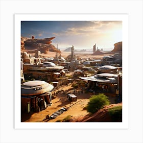 Star Wars Edge Art Print