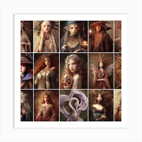 Fairytale Portraits Art Print