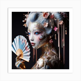 Asian Beauty 2 Art Print