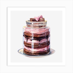 Jar Of Chocolates 3 Art Print