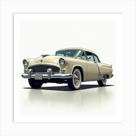 Classic Car 1 Art Print