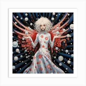 Angel Of The Night 1 Art Print