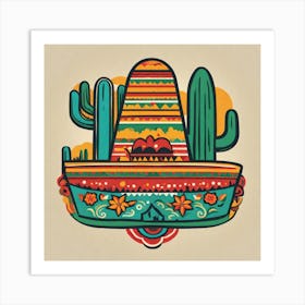 Mexican Hat 32 Art Print