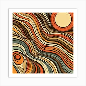 Abstract Background Art Print