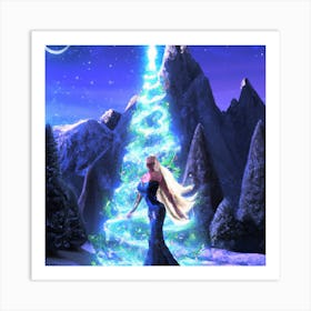 Ice Princess 005 1 Art Print