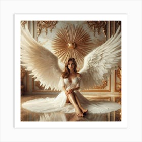 Angel Wings 41 Art Print