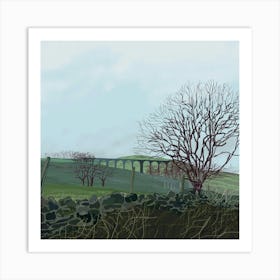 Hewenden Viaduct Art Print