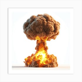 Nuclear Explosion Poster