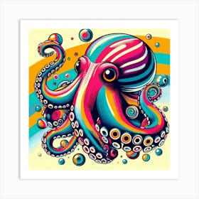 Octopus 8 Art Print