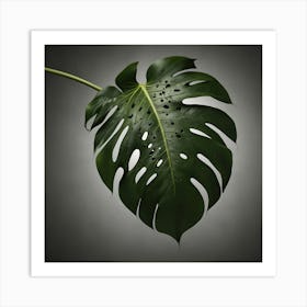 Monstera Leaf 2 Art Print