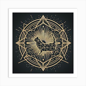 Tarot Card Design Art Print