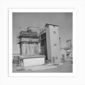 Butte, Montana, Anaconda Copper Mining Company, Refrigerating Plant For Cooling Air At Mountain Con Mine By Art Print