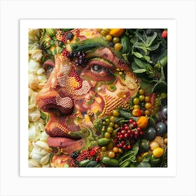 Face Art Print