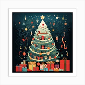 Christmas Tree 21 Art Print