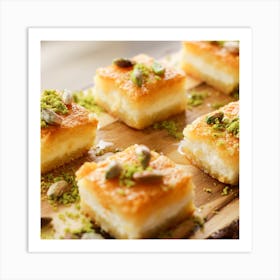 Turkish Desserts Art Print