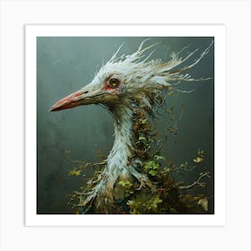 Stork Art Print