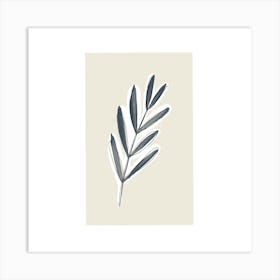 Olive Leaf Print Art Print