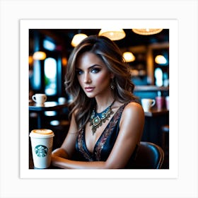 Starbucks Art Print