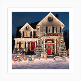 Christmas Decorations 5 Art Print