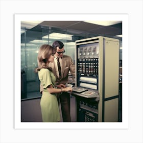 Mainframe Computer2 Art Print