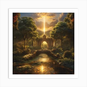 Garden Of Eden 1 Art Print