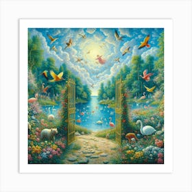 Heavenly gate  Art Print