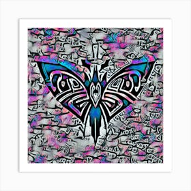 Butterfly Moth 7 Art Print