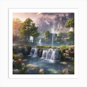 the beautiful nature Art Print