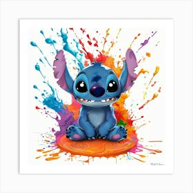 Stitch Art Print