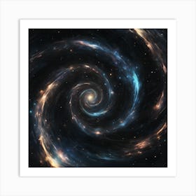 Cosmic Swirl Art Print