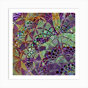 Kaleidoscope Background Design Art Artwork Art Print