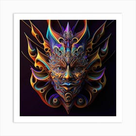 Psychedelic Art 1 Art Print