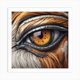 Eye Of The Tiger 2 Art Print