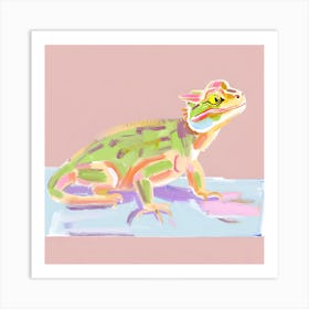 Bearded Dragon Lizard 03 Art Print