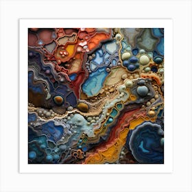 Abstract Painting 90 Art Print