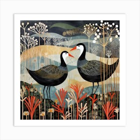 Bird In Nature Coot 3 Art Print