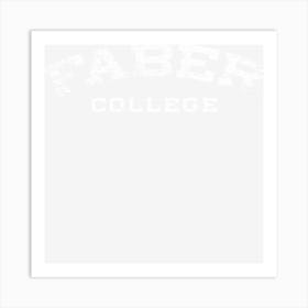 Faber College Art Print