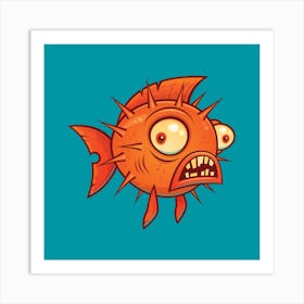 Pufferfish Art Print