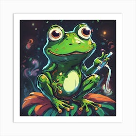 Frog Art Print