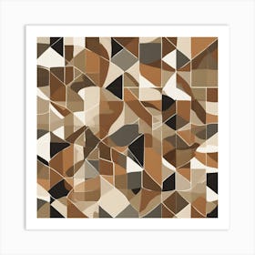 Abstract Geometric Pattern 27 Art Print