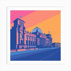 Berlin'S Reichstag Building Art Print