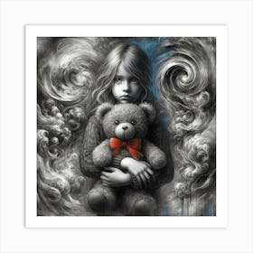 Teddy Bear 20 Art Print