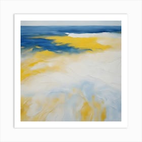 Abstract 'Sea' Art Print